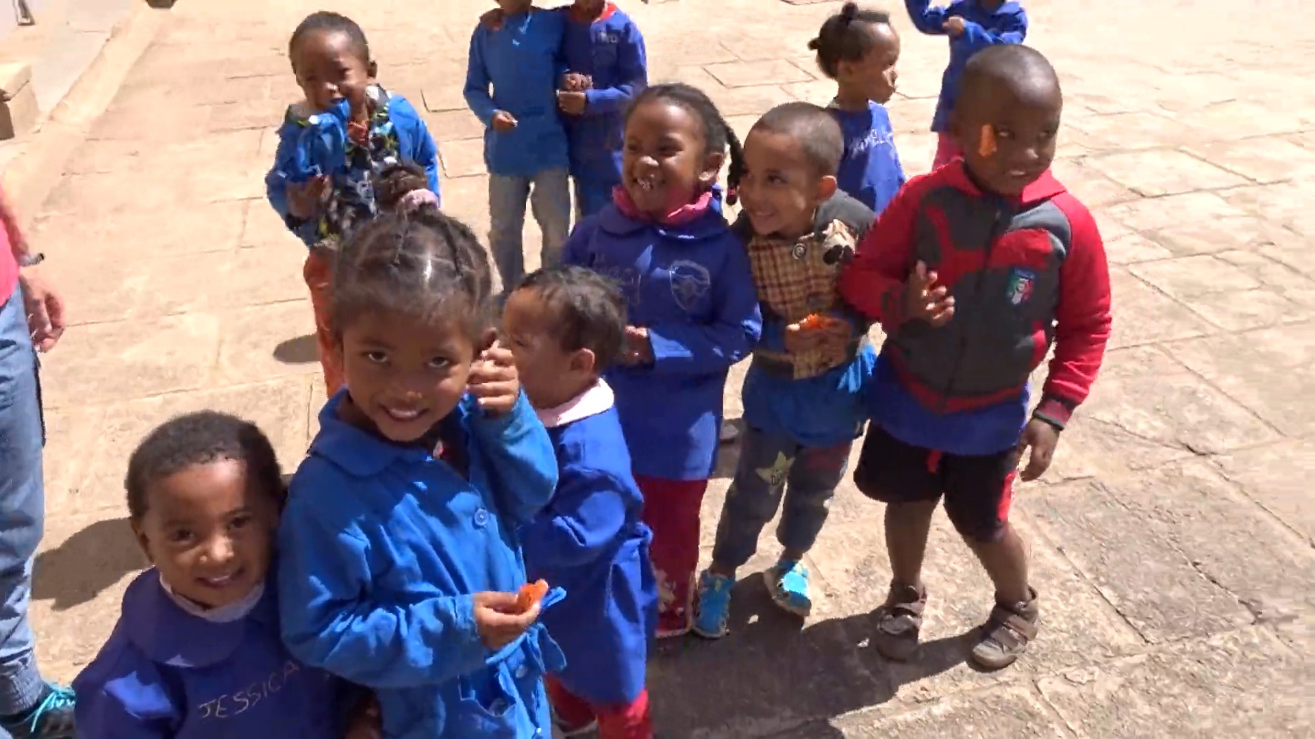 Bambini della scuola materna di Antananarivo