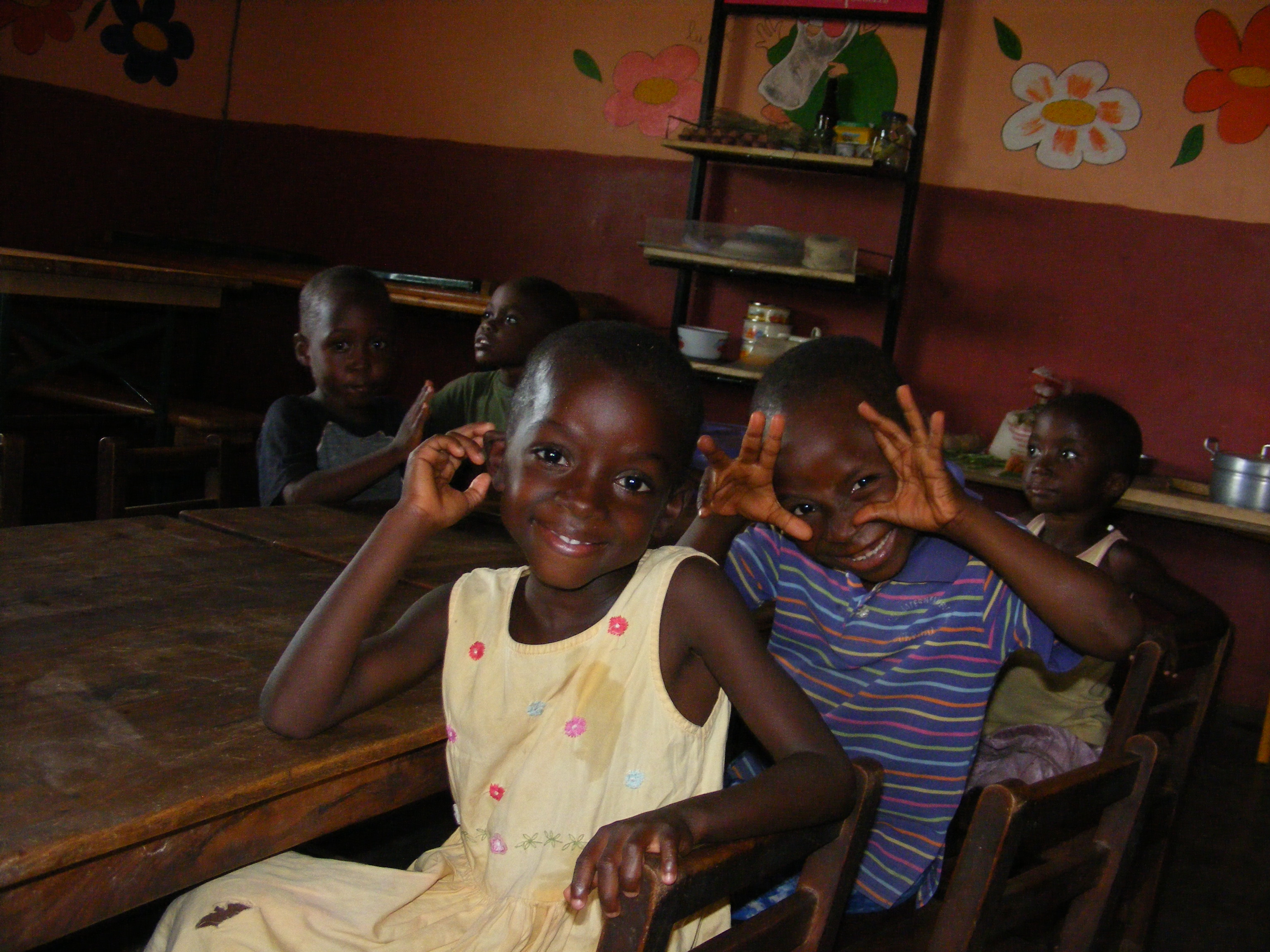 I bambini dell'orfanotrofio di Dagletà (Benin, Febbraio 2014)