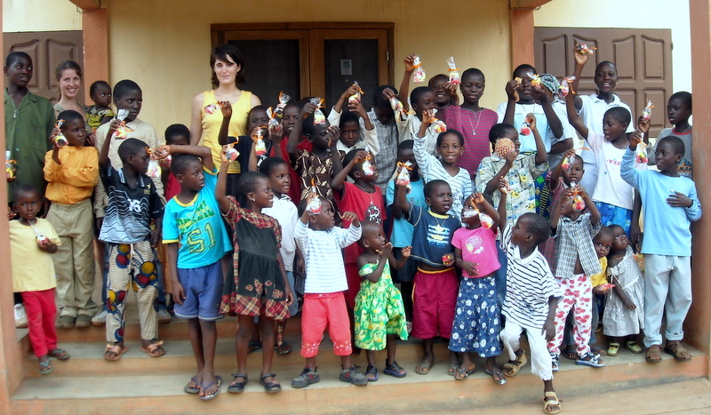 I bambini dell'orfanotrofio di Dagletà (Benin, 2009)