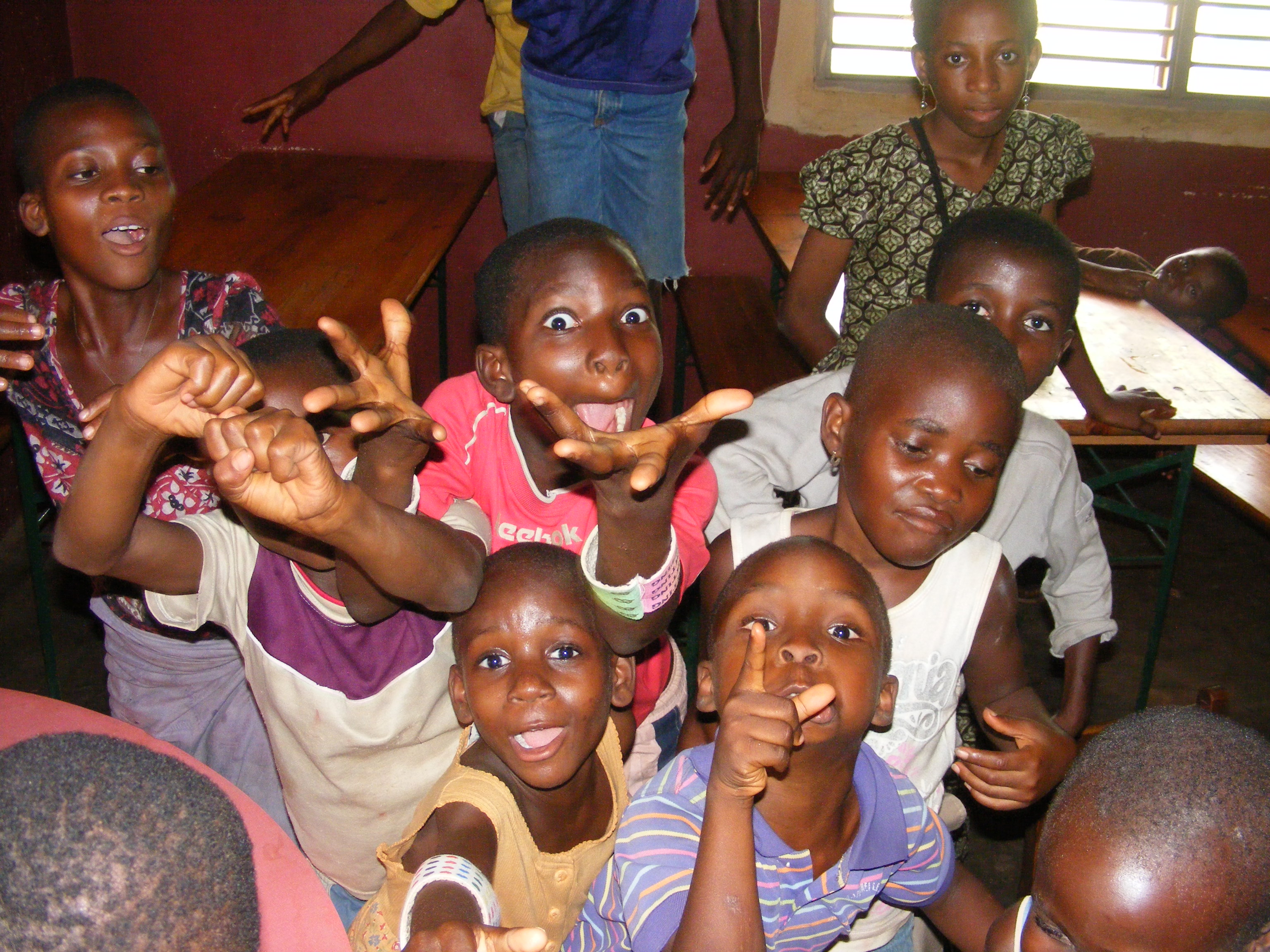 I bambini dell'orfanotrofio di Dagletà (Benin, Febbraio 2014)