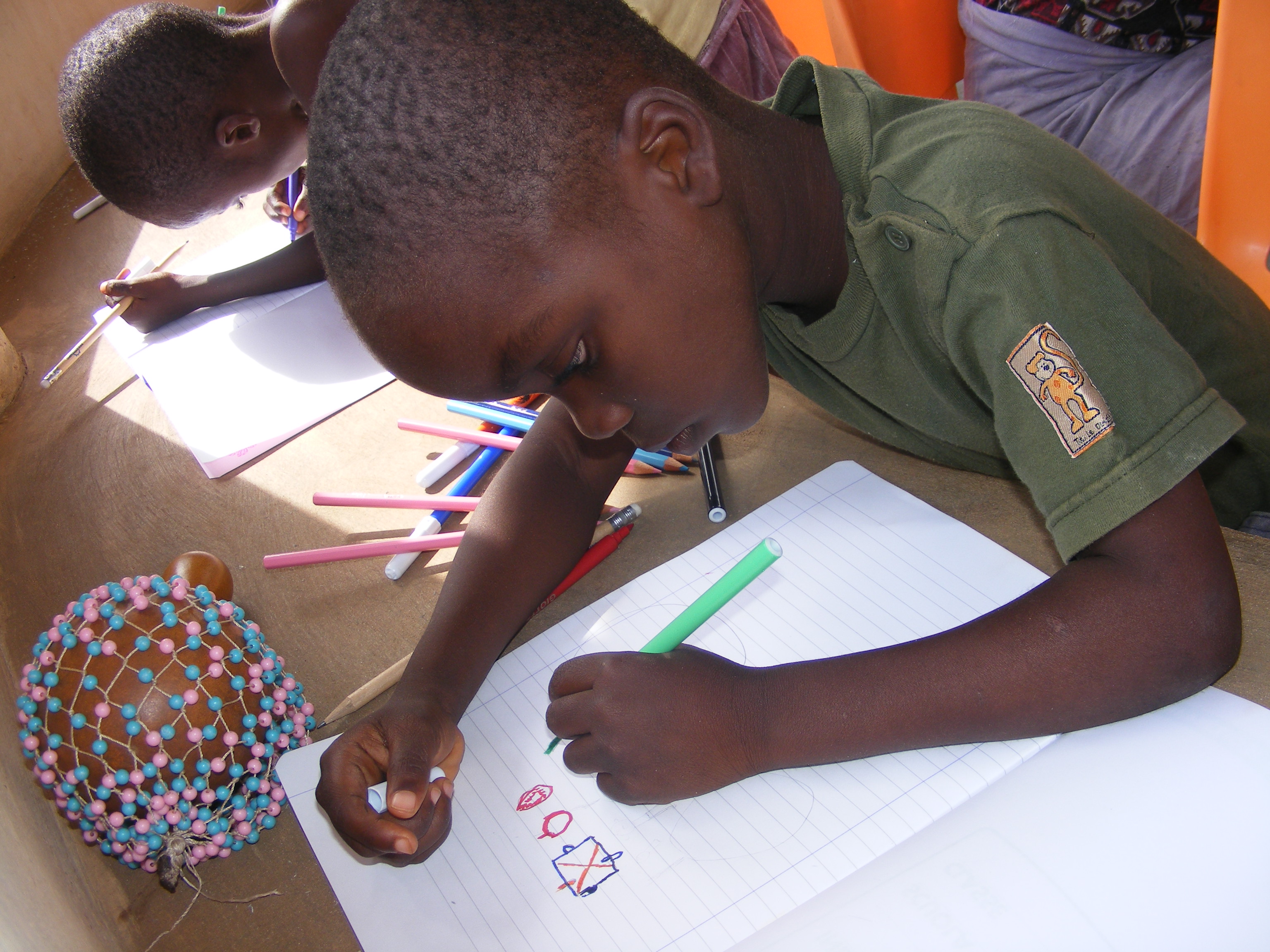 I bambini nell'orfanotrofio di Dagletà (Benin, Febbraio 2014)