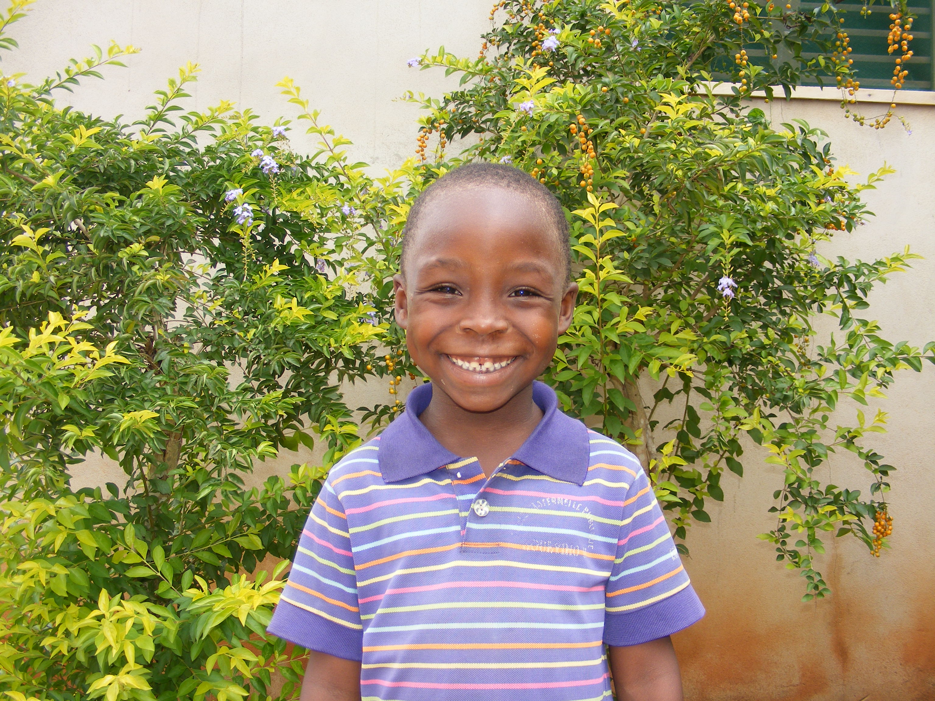 Un bambino sostenuto con le adozioni a distanza (Dagletà, Benin, 2014)
