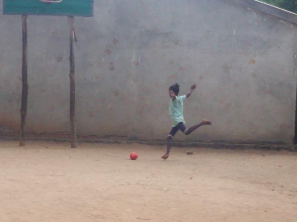 Il campo da calcio (e da basket)